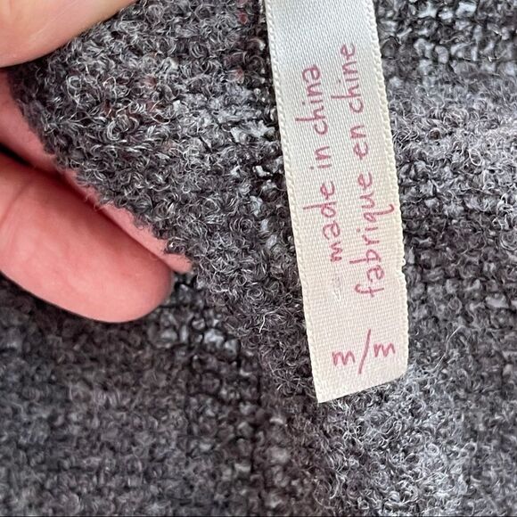 Free People Wool Blend Baby Doll Sweater Top - Picture 4 of 9